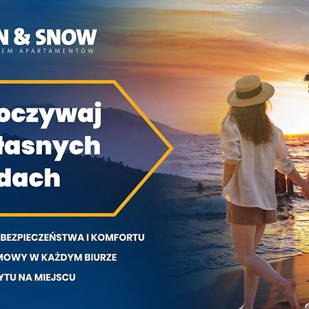 Apartamenty Sun & Snow Blekitna Laguna Jurata Esterno foto